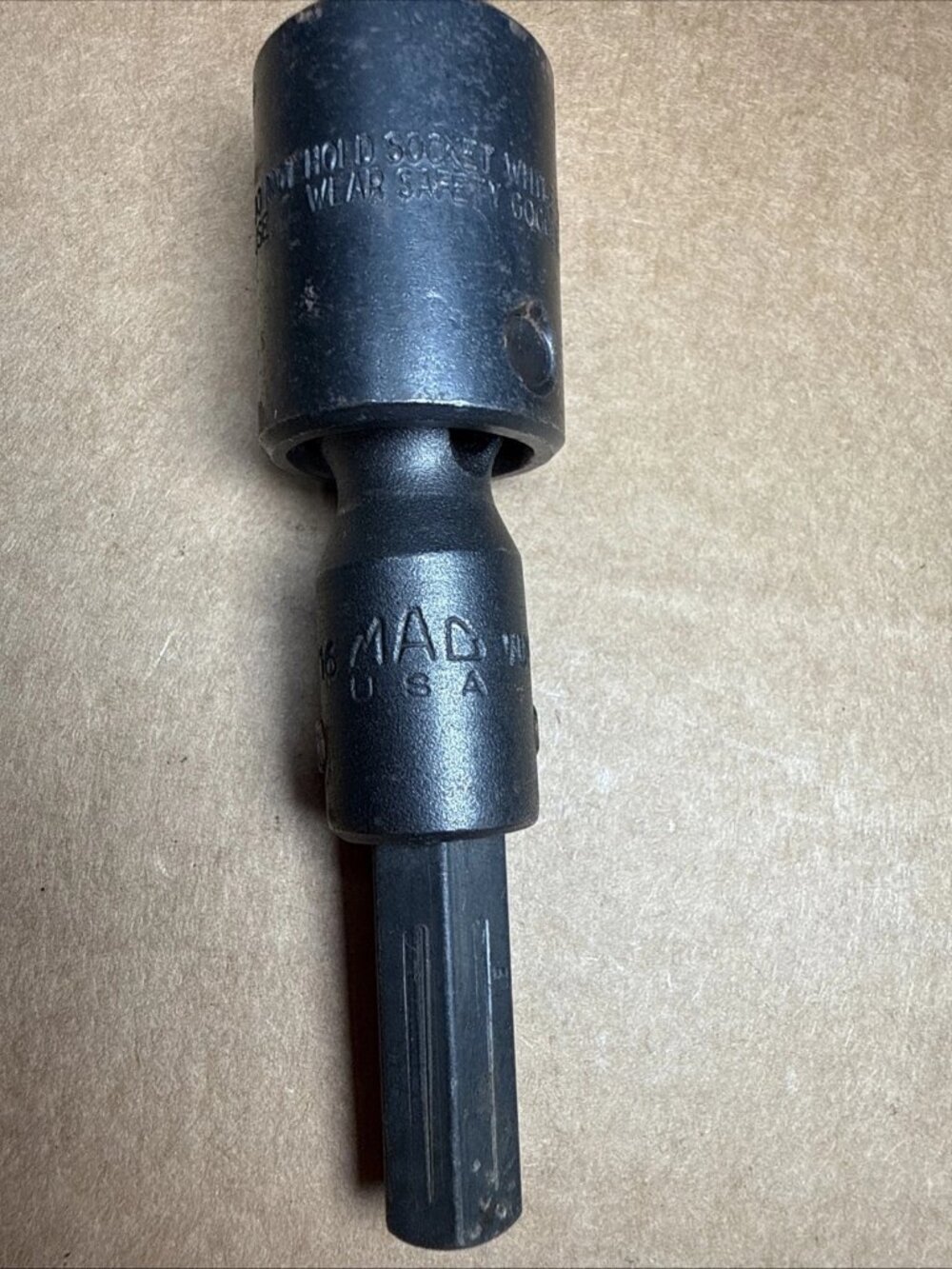 Mac Tools Hex/Allen Swivel Impact Socket 7/16" 1/2" Drive VUP146 R